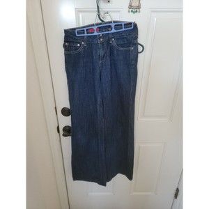 AG Adriano Goldschmied THE MONA Boot Cut Wide Leg Flared Jeans Sz 27R 35" Inseam